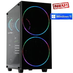 Gaming PC Black Hole RGB Intel Core i5-10400F 16GB RAM GT 710 500GB SSD WLAN +BT - Bild 1 von 6