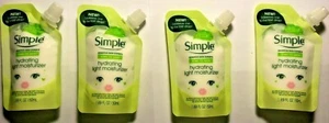 Simple Hydrating Light Moisturizer Lotion Travel Size 1.69 fl oz Lot of 4 - Picture 1 of 2