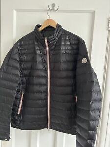 Moncler Daniel Short Down Jacket Black Hardly Worn Size 7/ XXL 100% Authentic