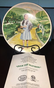 VINTAGE "Over The Rainbow" Collector Plate James Auckland 8.5" - Picture 1 of 5