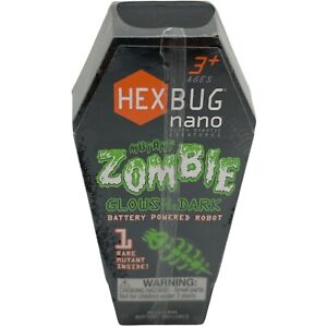 HexBug Hex Bug Nano Glow in the Dark Mutant Zombie Battery Powered Micro Robot
