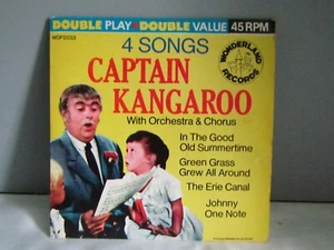 Wonderland Records Captain Kangaroo 4 Songs with Orchestra & Chorus - Picture 1 of 5