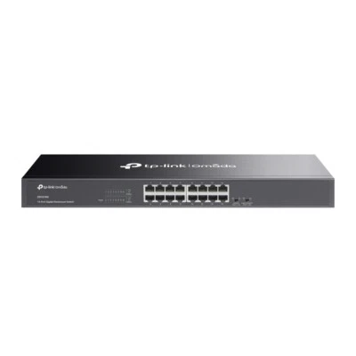 TP-Link DS1016G | Omada 16-Port 1000Mbps Gigabit Unmanaged Rack-Mount Switch - Image 1 of 4