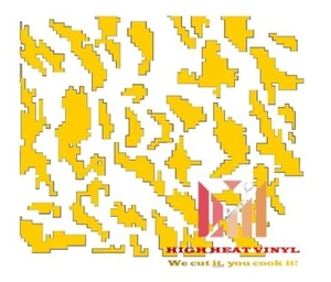 High Heat Duracoat Vinyl Firearm Stencil 10" x 12" - Digital Camo 2 styling - Picture 1 of 3