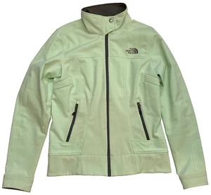 The North Face Damen Apex Bionic mintgrün weiche Windwall Jacke Small Petite - Bild 1 von 12