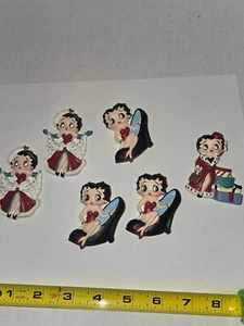 RARE BETTY BOOP REFRIGERATOR FRIDGE MAGNET 3D LOT F - Picture 1 of 5