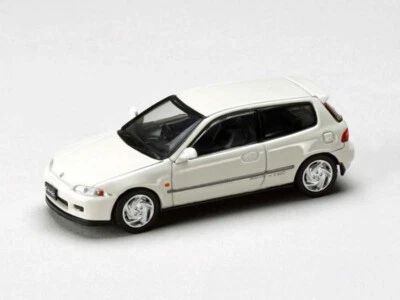 Honda CIVIC (EG6) SIR-II – White 1:64 Scale Model - Hobby Japan HJDM002-5 - Image 1 of 2