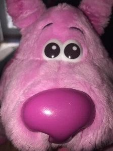 Nickelodeon Blues Clues And You Magenta Barking Peek A Boo Stuffed Dog NWOT - Picture 1 of 12