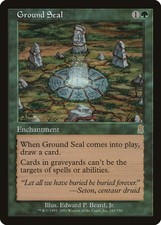 Ground Seal Odyssey NM Green Rare MAGIC THE GATHERING MTG CARD ABUGames
