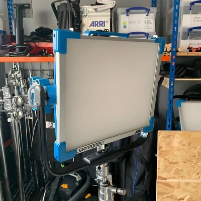 ARRI SkyPanel S30-C complete with C Stand & New DOP Choice Snapbag soft box. - Image 1 of 4