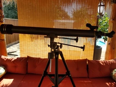 Telescopio refractor Galileo (negro) Foto 1 de 4