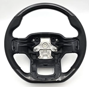 Volante de fibra de carbono real REVESOL para Ford F150 XL XLT LIMITED 2021+ ¡NUEVO! - Imagen 1 de 5