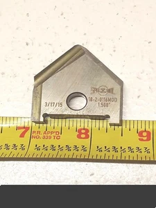 Herramienta de especificaciones, inserto de taladro de pala 18-2-0116 1.500" (Nuevo stock antiguo) - Imagen 1 de 1