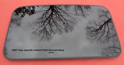 2007 YEAR SPECIFIC INFINITI FX35 OEM FACTORY SUNROOF GLASS FREE SHIPPING! - Image 1 of 4