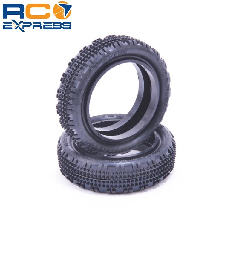 Schumacher Racing Fusion Slim - 1/10 2WD Tyres - Front - Blue - pr schU6903