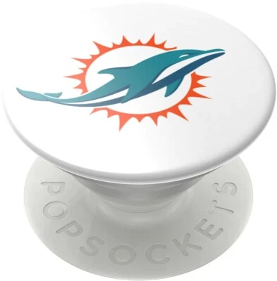 Popsocket de los Miami Dolphins para teléfono, con licencia de la NFL Foto 1 de 2
