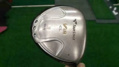 GOLF FAIRWAY WOOD BRIDGESTONE TOUR STAGE V-IQ CL 2008 BLUE LADIES 3W A-FLEX - Image 1 of 4