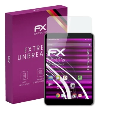 atFoliX Glass Protective Film for Teclast M89 Glass Protector 9H Hybrid-Glass - Image 1 of 4