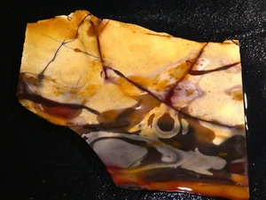 MOOKAITE JASPER- 5 3/4  " x 4 1/4"  rough, cabbing - display , science - Picture 1 of 3