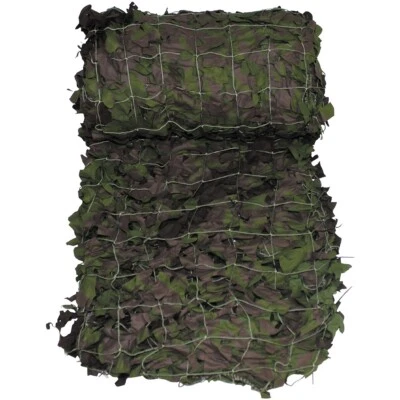Véritable filet de camouflage vert marron armée surplus militaire NEUF