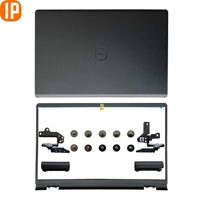 Nova tampa traseira LCD / moldura frontal / dobradiças para Dell Inspiron 15 3510 3511 3515 - Imagem 1 de 4