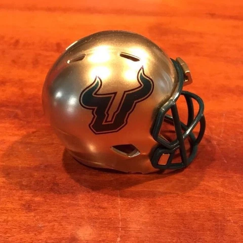 South Florida Bulls USF custom pocket pro helmet AAC Cover