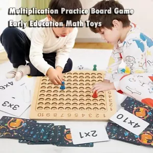 Montessori Wooden Math Multiplication Board Game(102) - Picture 1 of 6