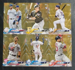 2018 Topps Series 1 / Series 2 / Update GOLD Border #'d/2019 You Pick the Card - Picture 1 of 1