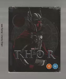 THOR - UK EXCLUSIVE MONDO ARTWORK 4K UHD + BLU RAY STEELBOOK - NEW & SEALED - Picture 1 of 3