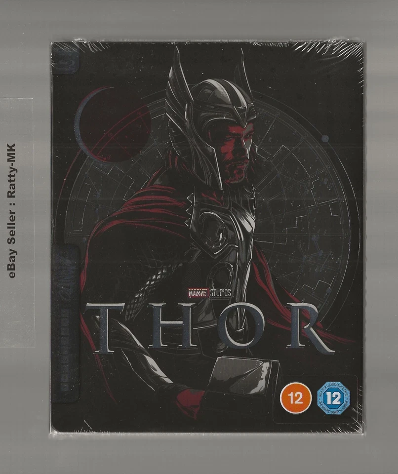 THOR - UK EXCLUSIVE MONDO ARTWORK 4K UHD + BLU RAY STEELBOOK - NEW & SEALED - Image 1 of 3
