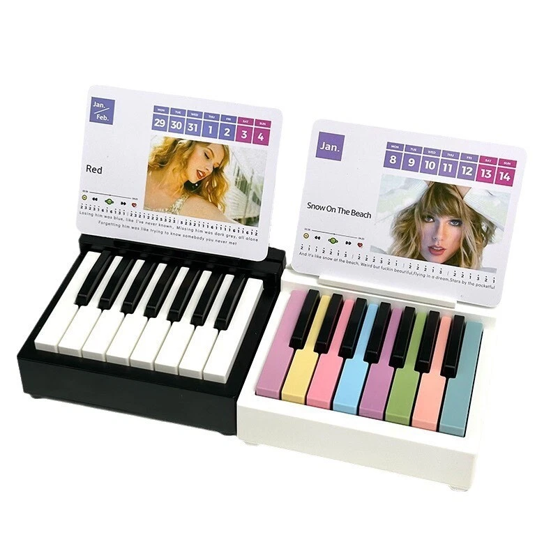 T-Swizzle Piano Calendar 2025 Music Sheets Toy Piano Included Berry Fanatics - Image 1 of 4
