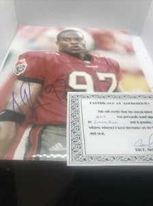 Simeon Rice Autographed Signed 8x10 Photo Bucs Buccaneers Broncos - w/COA - Bild 1 von 3