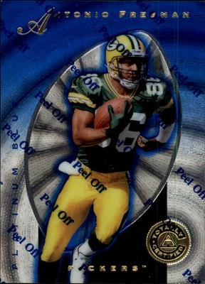 1997 Pinnacle Totally Certified Platinum Blue #35 Antonio Freeman /2499 - FB - Image 1 of 2