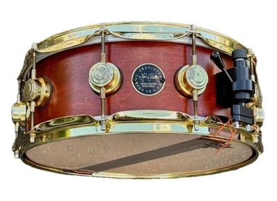 DW CRAVIOTTO HAND-CRAFTED Snare Drum 14X5.5-inch Solid Maple Shell premium price - Image 1 of 4