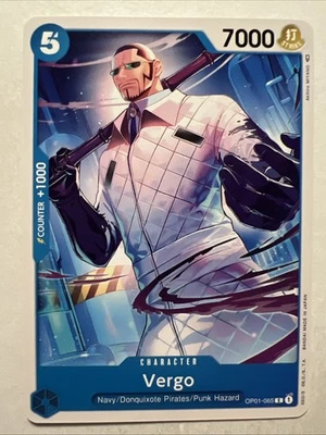 One Piece Vergo OP01-065 Romance Dawn Englisch - Bild 1 von 2