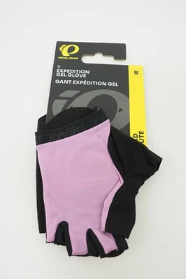 NEW! Pearl Izumi Expedition Gel Cycling Gloves Women's Medium Pink Short Finger  - Image 1 of 2