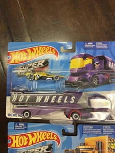 4 Hot Wheels Super Rigs - Picture 1 of 5