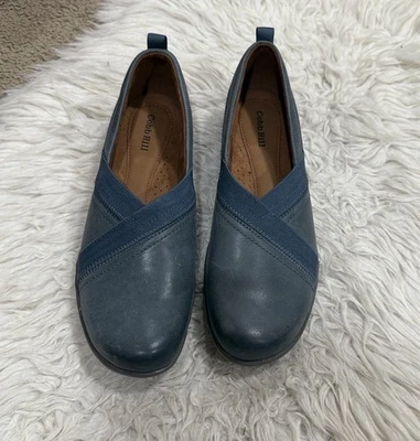 Cobb Hill женщин Penfield конверт балет плоский в синий размер 8 - Изображение 1 из 4