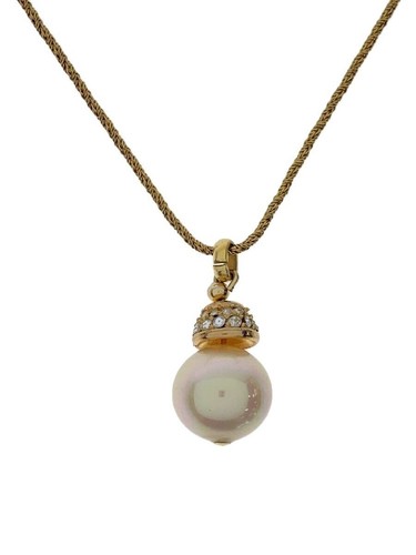 Collana Christian Dior perle GLD donna usata