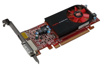 AMD FIREPRO V3800 512MB DDR3 Graphics Card DisplayPort DVI - Image 1 of 2