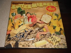 COUNTING CROWS GROUP SIGNED BUTTER MIRACLE DIE KOMPLETTE SERIE VINYL ALBUM - Bild 1 von 1