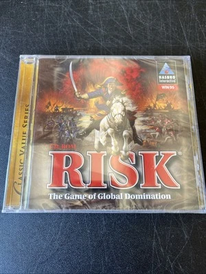 Hasbro Interactive: Risk ~ The Game Of Global Domination CD-ROM  (1997) PC Game! - Image 1 of 2