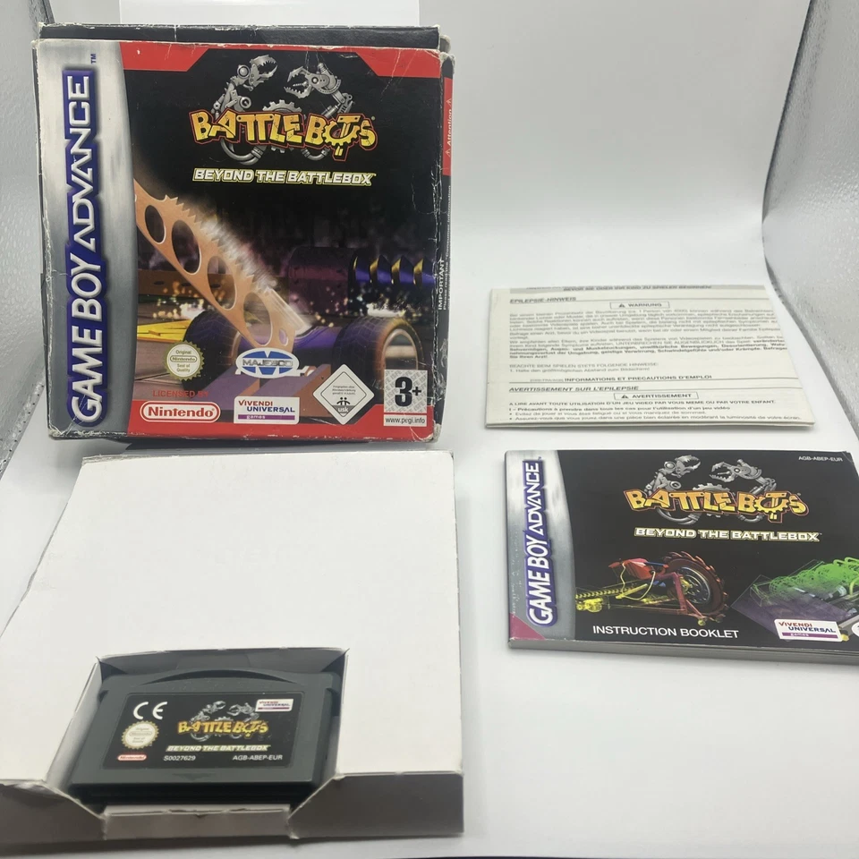 Battlebots Beyond the Battlebox, Complete in Box - Nintendo GBA - Image 1 of 1