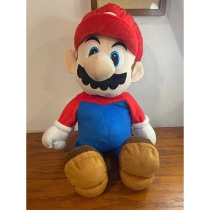 Nintendo 18" Mario Plush Stuffed Animal Toy Collectible Decor Classic Video Game - Picture 1 of 4