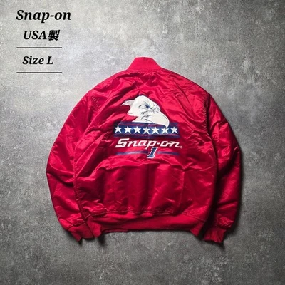 Hecho en EE. UU. SnaponSnapon Logo Corporativo Estrella Jumper Chaqueta Corta Roja Roja Foto 1 de 4