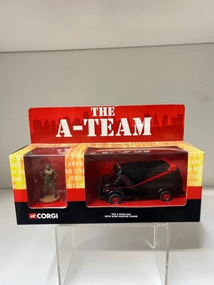 2005 Corgi CC87502 A-Team Van GMC 1:36 Diecast TV Gift Set Mr T Figure NRFB - Image 1 of 4