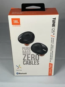 JBL TUNE 125TWS True Wireless In-Ear Headset - Schwarz - Bild 1 von 3