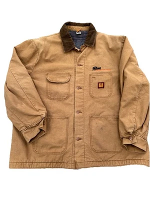 Chaqueta De Colección Big Ben Para Hombres 52 Marrón Lona Tareas Manta Forrada Ropa de Trabajo Marca EE. UU. Foto 1 de 4