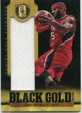 Josh Smith Panini Gold Standard Black Gold Threads 21/149 2012 #34