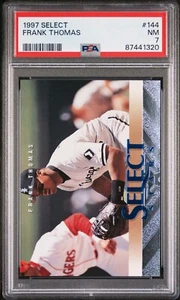 1997 SELECT #144 FRANK THOMAS PSA 7 QUASI NUOVO HOF CHICAGO BIANCO SOX - Foto 1 di 2